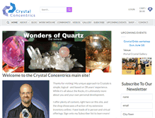 Tablet Screenshot of crystalconcentrics.com